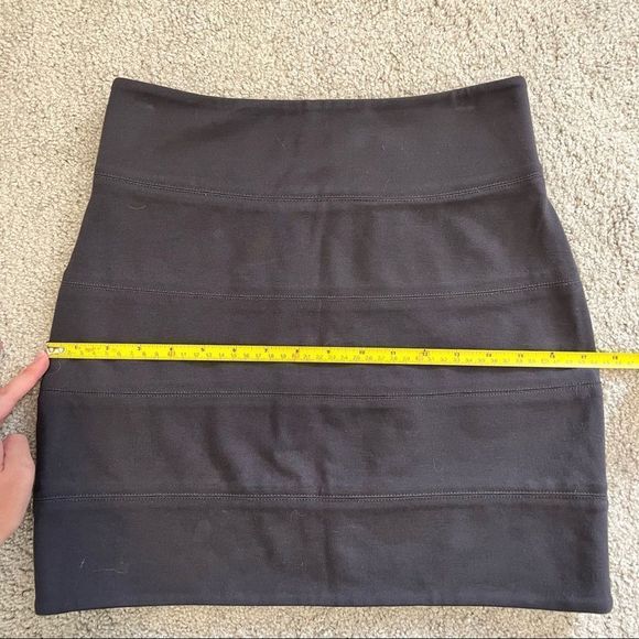 Aritzia Talula Gina Mini Skirt  Dark Gray - Picture 11 of 14